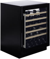 Dunavox Built In Wine Cooler DAUF-46-138B - Black
