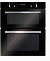CDA Double B/U Oven Electric DC741BL - Black