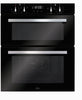 CDA Double B/U Oven Electric DC741BL - Black