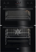 AEG Double B/I Oven Electric DCE531160B - Black