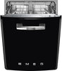 Smeg Built In 60 Cm Dishwasher Fully DIFABBL - Black