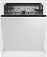 Beko Built In 60 Cm Dishwasher Fully DIN15C20 - Fully Integrated