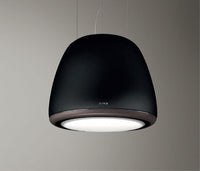 Elica Ceiling Mounted Hood DIVA-ROCK - Matt Black