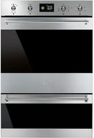 Smeg Double B/I Oven Electric DOSP6390X - Stainless Steel / Dark Glass