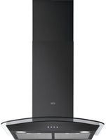 AEG Chimney Hood DTX3640B - Black / Glass