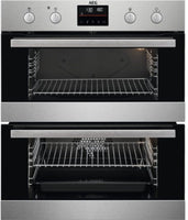 AEG Double B/U Oven Electric DUB535060M - Stainless Steel