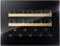 Dunavox Built In Wine Cooler DVH-19-50B-TO - Black Glass