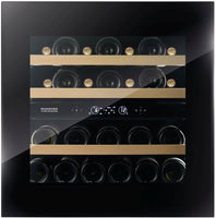 Dunavox Built In Wine Cooler DVH-25-65DB-TO - Black Glass