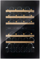 Dunavox Built In Wine Cooler DVH-44-120DB-TO - Black Glass