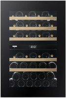 Dunavox Built In Wine Cooler DVN-44-120DB-TO - Black Glass