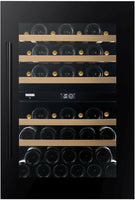 Dunavox Built In Wine Cooler DVP-44-120DB - Black Glass