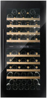 Dunavox Built In Wine Cooler DVS-70-185DB - Black Glass