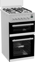 Beko Slot In Cooker Gas Nat EDG507W - White