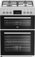 Beko Slot In Cooker Gas Nat EDG6231W - White