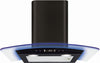 CDA Chimney Hood EKP60BL - Black