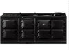 Aga  Range Cooker Dual Fuel ER7I2107EBIGBLK - Black Edition