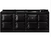 Aga  Range Cooker Electric ER7I2107EBWEBLK - Black Edition