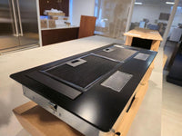 Elica Canopy Hood ERA-LUX-BLK-80-CLEARANCE - Black