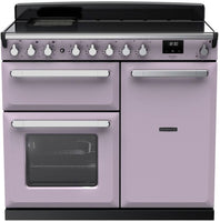 Rangemaster Range Cooker Induction ESDL100EIPHTH-CM1 - Heather / Chrome