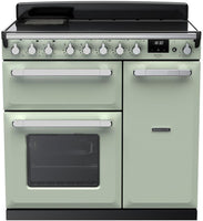 Rangemaster Range Cooker Induction ESDL90EIPMNT-CM1 - Mint / Chrome