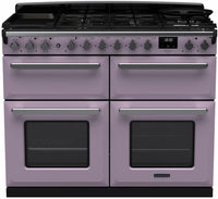 Rangemaster Range Cooker Dual Fuel ESDLB110DFPHTH-CM1 - Heather / Chrome