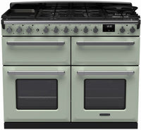 Rangemaster Range Cooker Dual Fuel ESDLB110DFPMNT-CM1 - Mint / Chrome