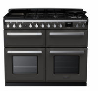 Rangemaster Range Cooker Dual Fuel ESDLB110DFPSLT-CM1 - Slate / Chrome