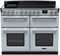 Rangemaster Range Cooker Induction ESDLB110EIPMSB-CM1 - Misty Blue / Chrome