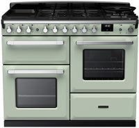 Rangemaster Range Cooker Dual Fuel ESDLO110DFPMNT-CM1 - Mint / Chrome