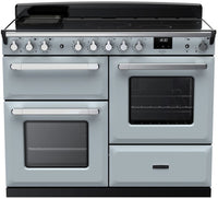 Rangemaster Range Cooker Induction ESDLO110EIPMSB-CM1 - Misty Blue / Chrome