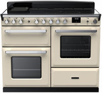 Rangemaster Range Cooker Induction ESDLO110EIPPCR-CM1 - Pale Cream / Chrome
