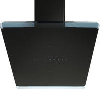 CDA Chimney Hood EXG60BL - Black