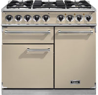 Falcon Range Cooker Dual Fuel F1000DXDFCR-CM - Cream / Chrome