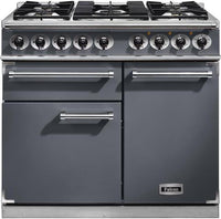 Falcon Range Cooker Dual Fuel F1000DXDFSL-NM - Slate / Nickle