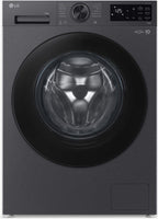 LG Freestanding Washing Machine F4X5011TBB - Matt Black