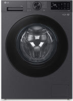 LG Freestanding Washing Machine F4X5011TBB - Matt Black