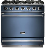 Falcon Range Cooker Dual Fuel F900SDFCA-NM - China Blue / Nickel