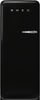 Smeg Freestanding Fridge Icebox FAB28LBL5UK - Black