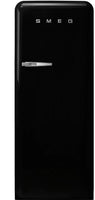 Smeg Freestanding Fridge Icebox FAB28RBL5UK - Black