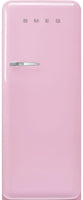 Smeg Freestanding Fridge Icebox FAB28RPK5UK - Pink