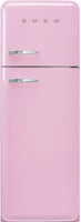 Smeg Freestanding Fridge Freezer FAB30RPK5UK - Pink