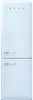 Smeg Freestanding Fridge Freezer Frost Free FAB32RPB5UK - Pastel Blue