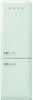 Smeg Freestanding Fridge Freezer Frost Free FAB32RPG5UK - Pastel Green
