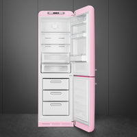 Smeg Freestanding Fridge Freezer Frost Free FAB32RPK5UK - Pink