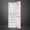 Smeg Freestanding Fridge Freezer Frost Free FAB32RPK5UK - Pink