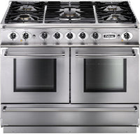 Falcon Range Cooker Dual Fuel FCON1092DFSS-CM - Stainless Steel / Chrome