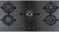 Franke Gas Hob FHCR-905-4G-TC-HE-BK-C - Black Glass