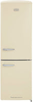 CDA Freestanding Fridge Freezer Frost Free FLORENCE-BARLEY - Barley
