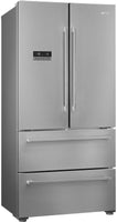 Smeg Freestanding American Style Refrigeration FQ55FXDE - Stainless Steel Effect