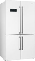 Smeg Freestanding American Style Refrigeration FQ60BDE - White